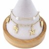 BRACELET GOLD CELEBRITY NEREZOVÁ OCEL