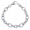 BRACELET GOLD CELEBRITY NEREZOVÁ OCEL