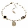 BRACELET GOLD CELEBRITY NEREZOVÁ OCEL