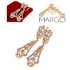 exklusive swarovski vergoldete ohrringe