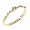 Goldring 18,60 mm. vergoldete Verlobung Xuping