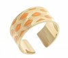 Ring 18,30 mm, goldener Edelstahl