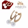 exklusive swarovski vergoldete ohrringe