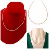 Gold vergoldete Kette 18 Karat Xuping