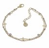 ARMBAND GOLD CELEBRITY EDELSTAHL