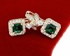 exklusive swarovski vergoldete ohrringe