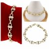 Armband aus 18 Karat vergoldetem Gold