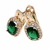 exklusive swarovski vergoldete ohrringe