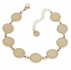 ARMBAND GOLD CELEBRITY EDELSTAHL