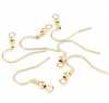 40X GOLD OHRRINGE CHIRURGISCHER STAHL