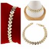 Armband aus 18 Karat vergoldetem Gold