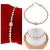 Armband aus 18 Karat vergoldetem Gold