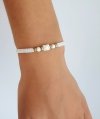 GOLDENES ARMBAND MIT EDELSTAHL