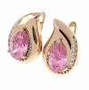 exklusive swarovski vergoldete ohrringe
