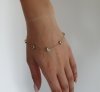 ARMBAND GOLD CELEBRITY EDELSTAHL