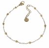 ARMBAND GOLD CELEBRITY EDELSTAHL