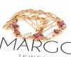 Armband aus 18 Karat vergoldetem Gold