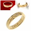 Ring 19,00 mm, goldener Edelstahl