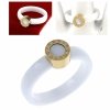 Ring 19,00 mm, goldener Edelstahl