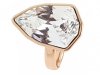 Goldring 18,30 mm. vergoldete Verlobung Xuping