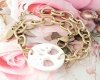 ARMBAND GOLD CELEBRITY EDELSTAHL