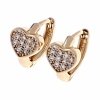 exklusive swarovski vergoldete ohrringe