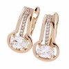 exklusive swarovski vergoldete ohrringe