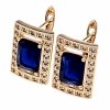 exklusive swarovski vergoldete ohrringe