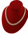 Goldene Kette Celebrity Vergoldete Halskette 14K XUPING