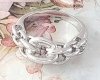 Goldring 17,30 mm. vergoldete Verlobung Xuping