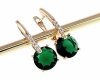 exklusive swarovski vergoldete ohrringe