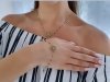 ARMBAND GOLD CELEBRITY EDELSTAHL