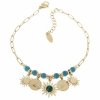 ARMBAND GOLD CELEBRITY EDELSTAHL