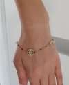 ARMBAND GOLD CELEBRITY EDELSTAHL