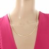 Gold vergoldete Kette 18 Karat Xuping