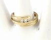 Goldring 18,60 mm. vergoldete Verlobung Xuping