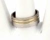 Ring 19,00 mm, goldener Edelstahl