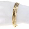 BRACELET GOLD CELEBRITY STAINLESS STEEL