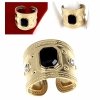 ring 18,30mm gold stainless steel