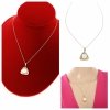 GOLD CHAIN NECKLACE celebrity STAINLESS STEEL