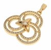 18k gold plated set pendant earrings xuping