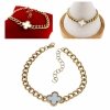 BRACELET GOLD CELEBRITY STAINLESS STEEL