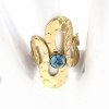 ring 18,30mm gold stainless steel