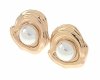 gold plated earrings with exclusive cubic zirconia