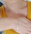 GOLD CHAIN NECKLACE celebrity STAINLESS STEEL