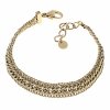 BRACELET GOLD CELEBRITY STAINLESS STEEL
