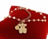 BRACELET GOLD CELEBRITY STAINLESS STEEL