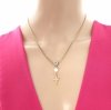 GOLD CHAIN NECKLACE celebrity STAINLESS STEEL