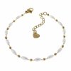 BRACELET GOLD CELEBRITY STAINLESS STEEL