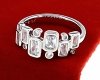 gold ring 18,60mm. gold-plated engagement xuping